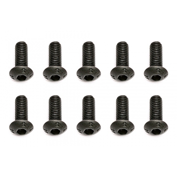 Śruba M3 x 8 mm BHCS (10 szt.) [#31532] - Team Associated